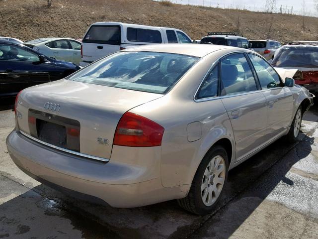 WAUBA24B0WN143469 - 1998 AUDI A6 2.8 QUA BEIGE photo 4