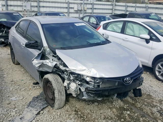 2T1BURHE4GC556104 - 2016 TOYOTA COROLLA L SILVER photo 1