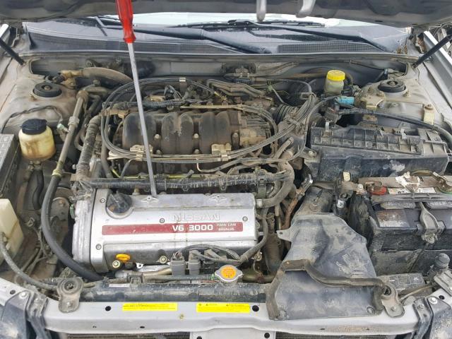 JN1CA31D11T832852 - 2001 NISSAN MAXIMA GXE GRAY photo 7