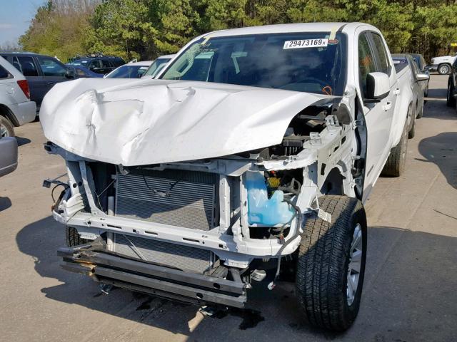 1GCGSCEN3H1185326 - 2017 CHEVROLET COLORADO L WHITE photo 2