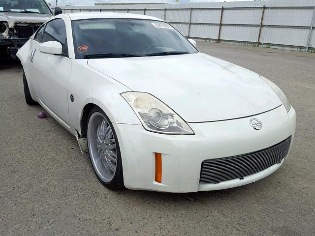 JN1BZ34D37M505758 - 2007 NISSAN 350Z COUPE WHITE photo 1