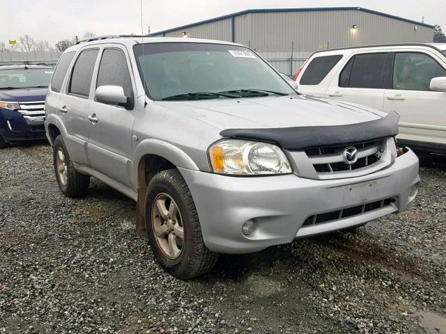 4F2YZ04106KM14078 - 2006 MAZDA TRIBUTE S SILVER photo 1