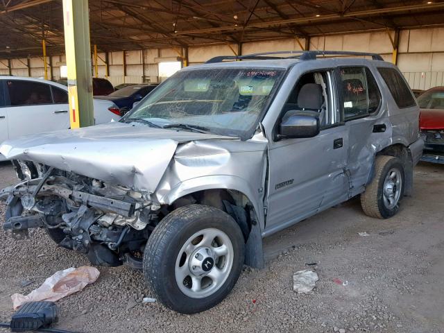 4S6CK58W314402167 - 2001 HONDA PASSPORT E SILVER photo 2