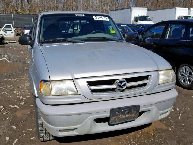 4F4YR46E02TM06338 - 2002 MAZDA B4000 CAB SILVER photo 9