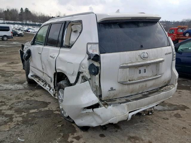 JTJBM7FX2F5115718 - 2015 LEXUS GX WHITE photo 3