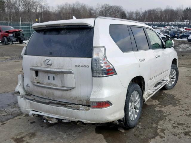 JTJBM7FX2F5115718 - 2015 LEXUS GX WHITE photo 4