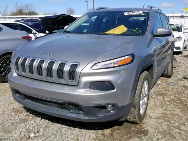 1C4PJMCS2FW794893 - 2015 JEEP CHEROKEE L SILVER photo 2