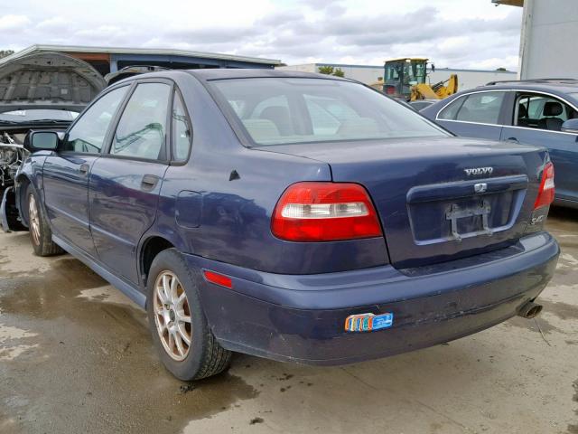 YV1VS29533F927256 - 2003 VOLVO S40 1.9T BLUE photo 3