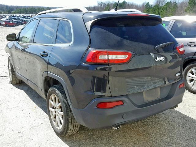 1C4PJLCS6EW103079 - 2014 JEEP CHEROKEE L BLACK photo 3