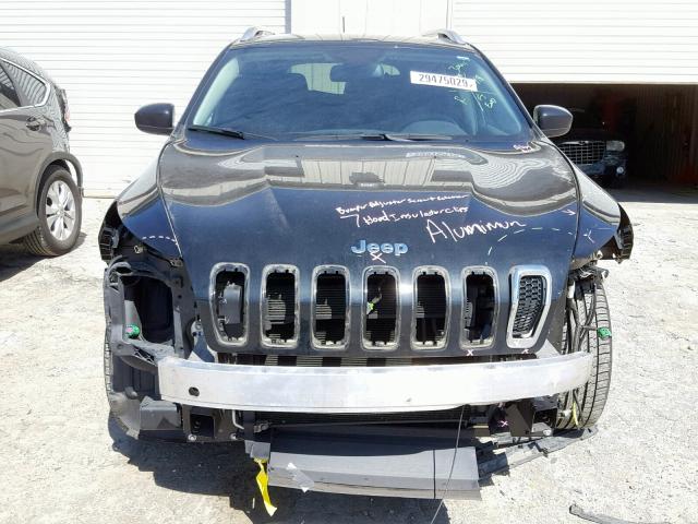 1C4PJLCS6EW103079 - 2014 JEEP CHEROKEE L BLACK photo 9