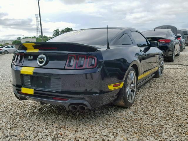 1ZVBP8CF9E5242537 - 2014 FORD MUSTANG GT BLACK photo 4