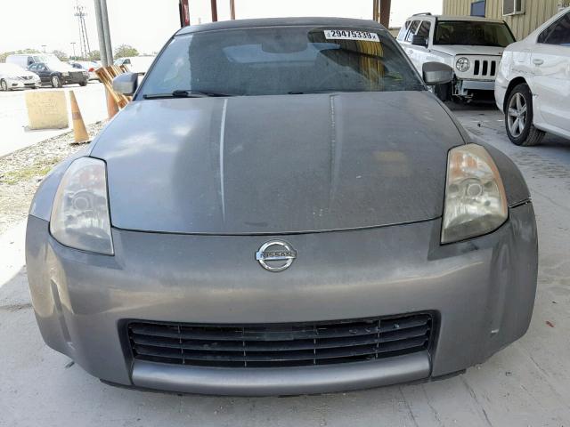 JN1AZ34E13T009698 - 2003 NISSAN 350Z COUPE GRAY photo 6