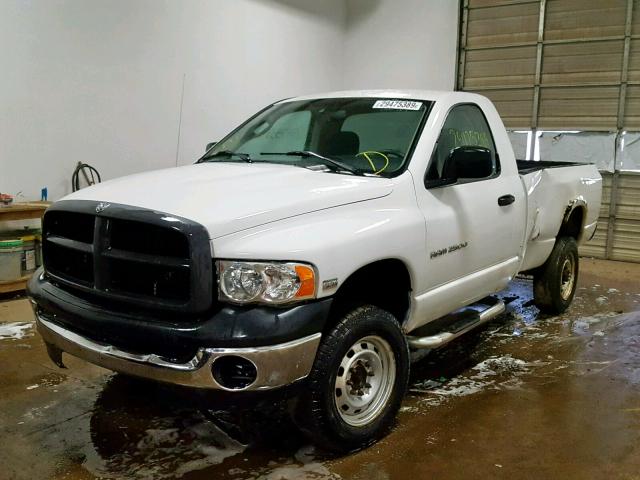 3D7KU26D93G772862 - 2003 DODGE RAM 2500 S WHITE photo 2