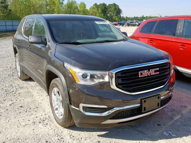 1GKKNKLAXJZ200282 - 2018 GMC ACADIA SLE GRAY photo 1