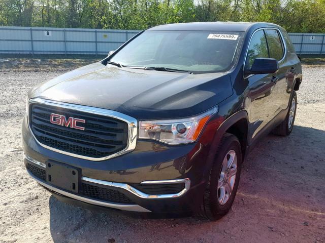 1GKKNKLAXJZ200282 - 2018 GMC ACADIA SLE GRAY photo 2