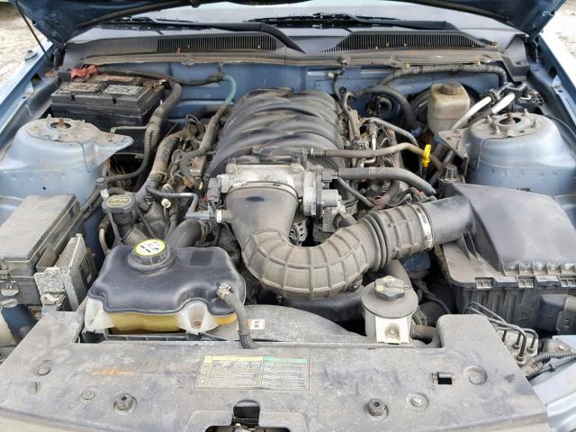 1ZVHT82H155114611 - 2005 FORD MUSTANG GT BLUE photo 7