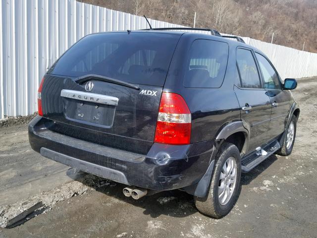 2HNYD18903H544525 - 2003 ACURA MDX TOURIN BLACK photo 4