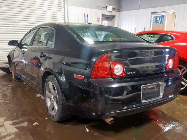 1G1ZG57B094163494 - 2009 CHEVROLET MALIBU LS BLACK photo 3