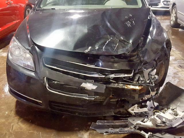 1G1ZG57B094163494 - 2009 CHEVROLET MALIBU LS BLACK photo 9