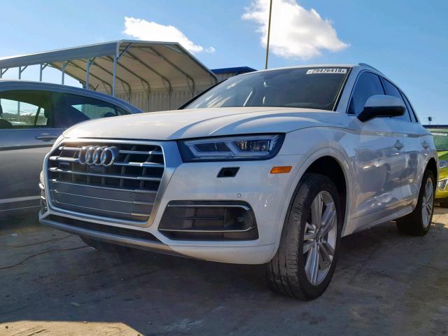 WA1CNBFYXJ2046927 - 2018 AUDI Q5 PRESTIG WHITE photo 2