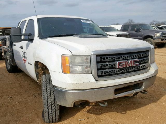 1GT422CG1EF135671 - 2014 GMC SIERRA K35 WHITE photo 1