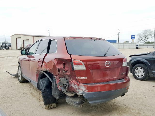 JM3TB28Y970101326 - 2007 MAZDA CX-9 RED photo 3