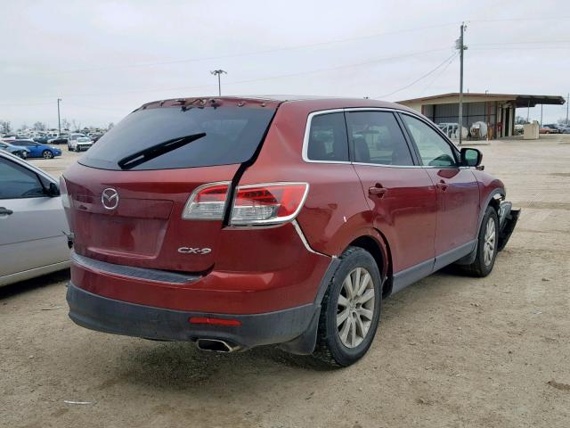 JM3TB28Y970101326 - 2007 MAZDA CX-9 RED photo 4