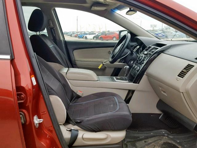 JM3TB28Y970101326 - 2007 MAZDA CX-9 RED photo 5