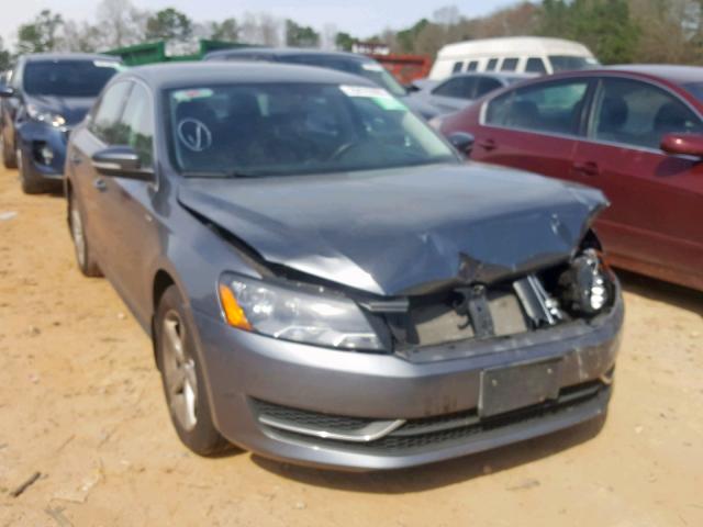 1VWAS7A34EC050208 - 2014 VOLKSWAGEN PASSAT S GRAY photo 1