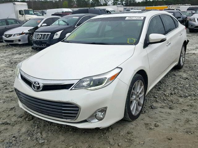 4T1BK1EB6DU029306 - 2013 TOYOTA AVALON BAS WHITE photo 2