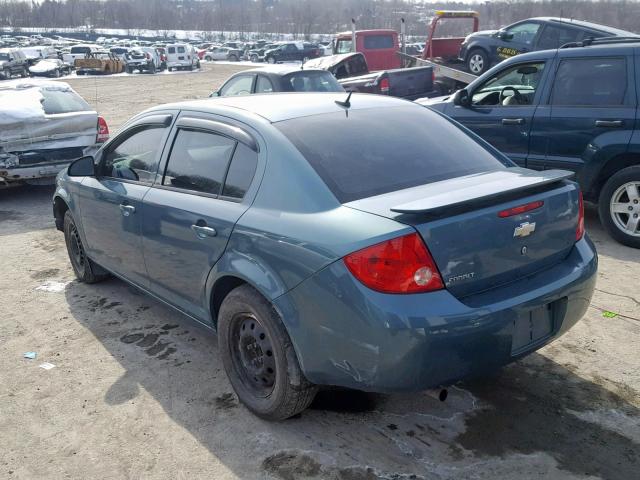 1G1AB5F51A7154488 - 2010 CHEVROLET COBALT LS BLUE photo 3