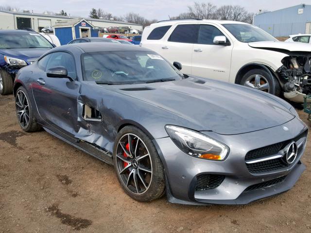 WDDYJ7JA1GA001832 - 2016 MERCEDES-BENZ AMG GT S GRAY photo 1