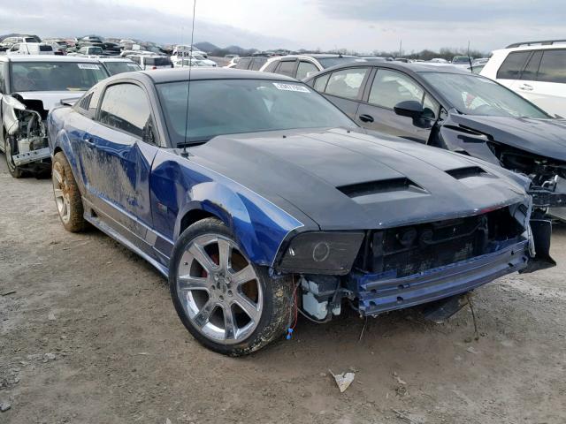 1ZVFT82H665201641 - 2006 FORD MUSTANG GT BLUE photo 1