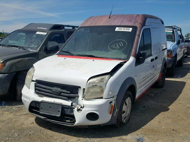 NM0LS7BN7BT056573 - 2011 FORD TRANSIT CO WHITE photo 2