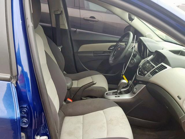 1G1PA5SH0D7217341 - 2013 CHEVROLET CRUZE LS BLUE photo 5