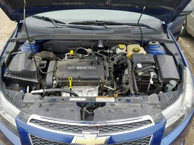 1G1PA5SH0D7217341 - 2013 CHEVROLET CRUZE LS BLUE photo 7