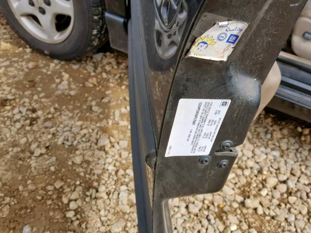 1G2WP52K3WF278497 - 1998 PONTIAC GRAND PRIX BLACK photo 10