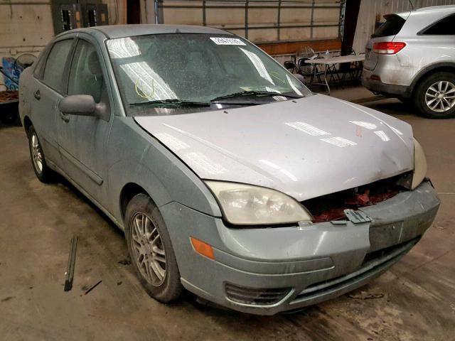 1FAFP34N25W214205 - 2005 FORD FOCUS ZX4 GREEN photo 1