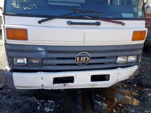 JNAME97JXLGF55366 - 1990 NISSAN DIESEL UD1800 WHITE photo 7