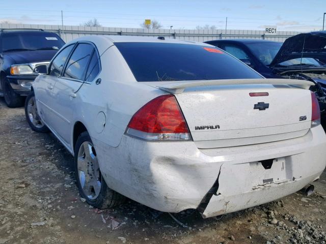 2G1WD58C269118083 - 2006 CHEVROLET IMPALA SUP თეთრი ფოტო 3