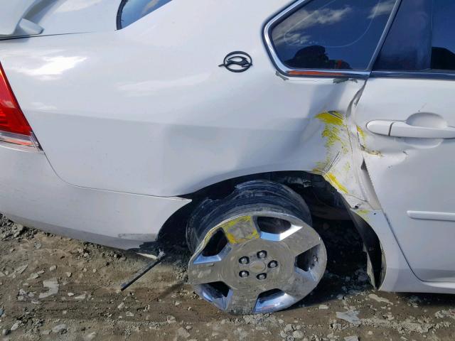 2G1WD58C269118083 - 2006 CHEVROLET IMPALA SUP თეთრი ფოტო 9