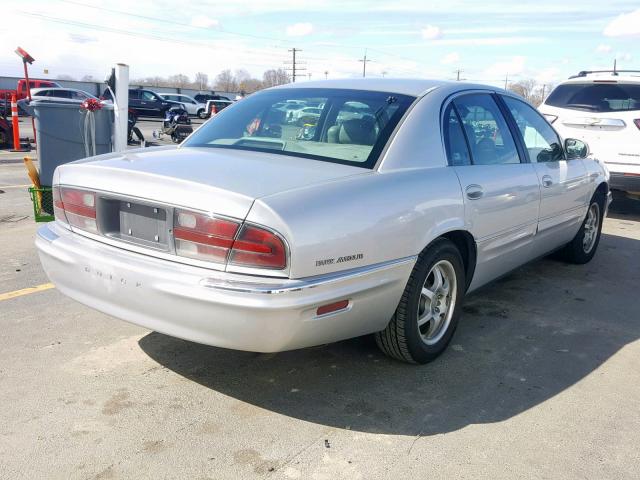 1G4CW54K114295989 - 2001 BUICK PARK AVENU SILVER photo 4