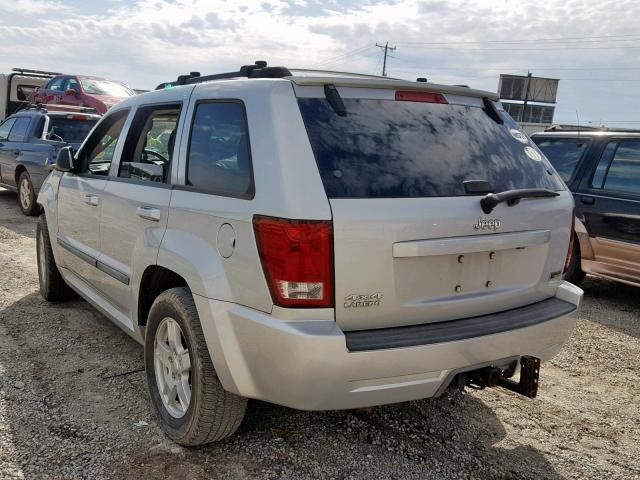 1J8HR48P77C540268 - 2007 JEEP GRAND CHER SILVER photo 3