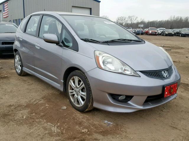 JHMGE8H41AS001944 - 2010 HONDA FIT SPORT GRAY photo 1