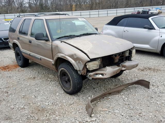 1GNCS13W1V2178242 - 1997 CHEVROLET BLAZER TAN photo 1