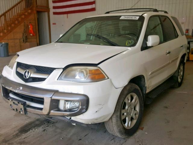 2HNYD18854H507981 - 2004 ACURA MDX TOURIN WHITE photo 2