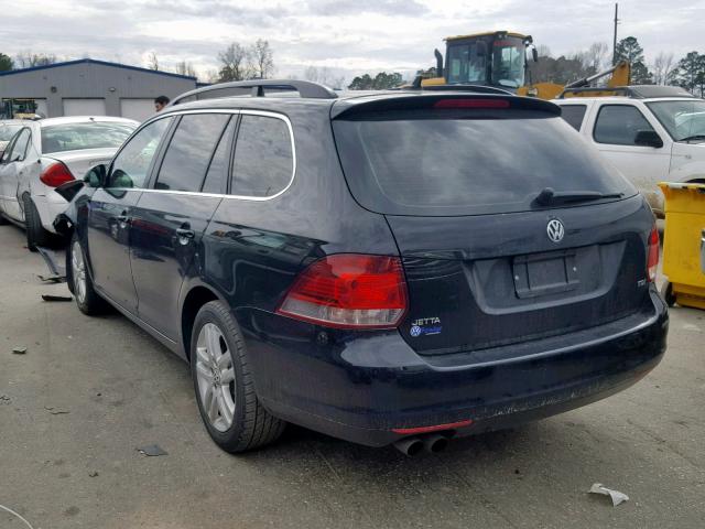 3VWPL7AJ8AM675130 - 2010 VOLKSWAGEN JETTA TDI BLACK photo 3