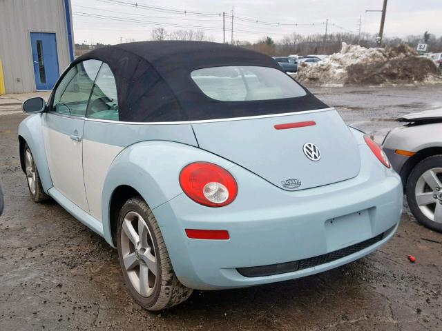 3VWRG3AL6AM008192 - 2010 VOLKSWAGEN NEW BEETLE Weiß Foto 3