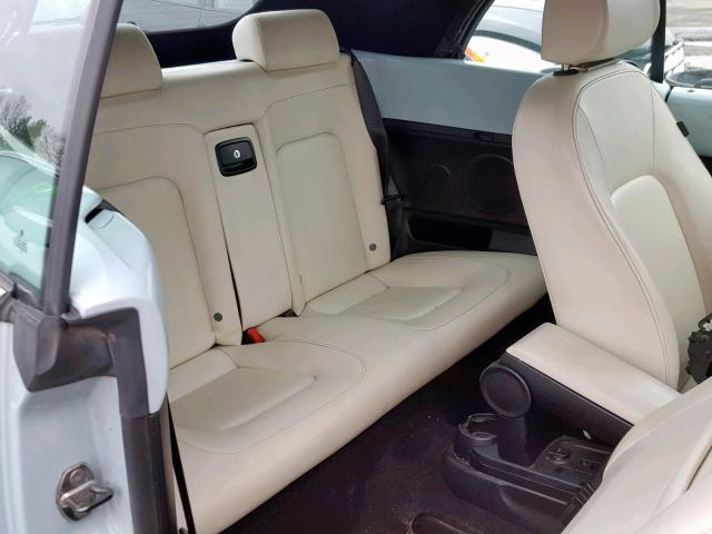 3VWRG3AL6AM008192 - 2010 VOLKSWAGEN NEW BEETLE Weiß Foto 6