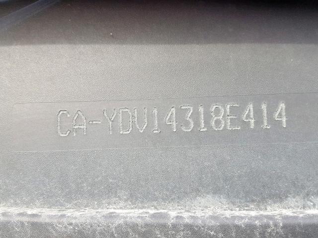 YDV14318E414 - 2014 SEAD BOAT ORANGE photo 10